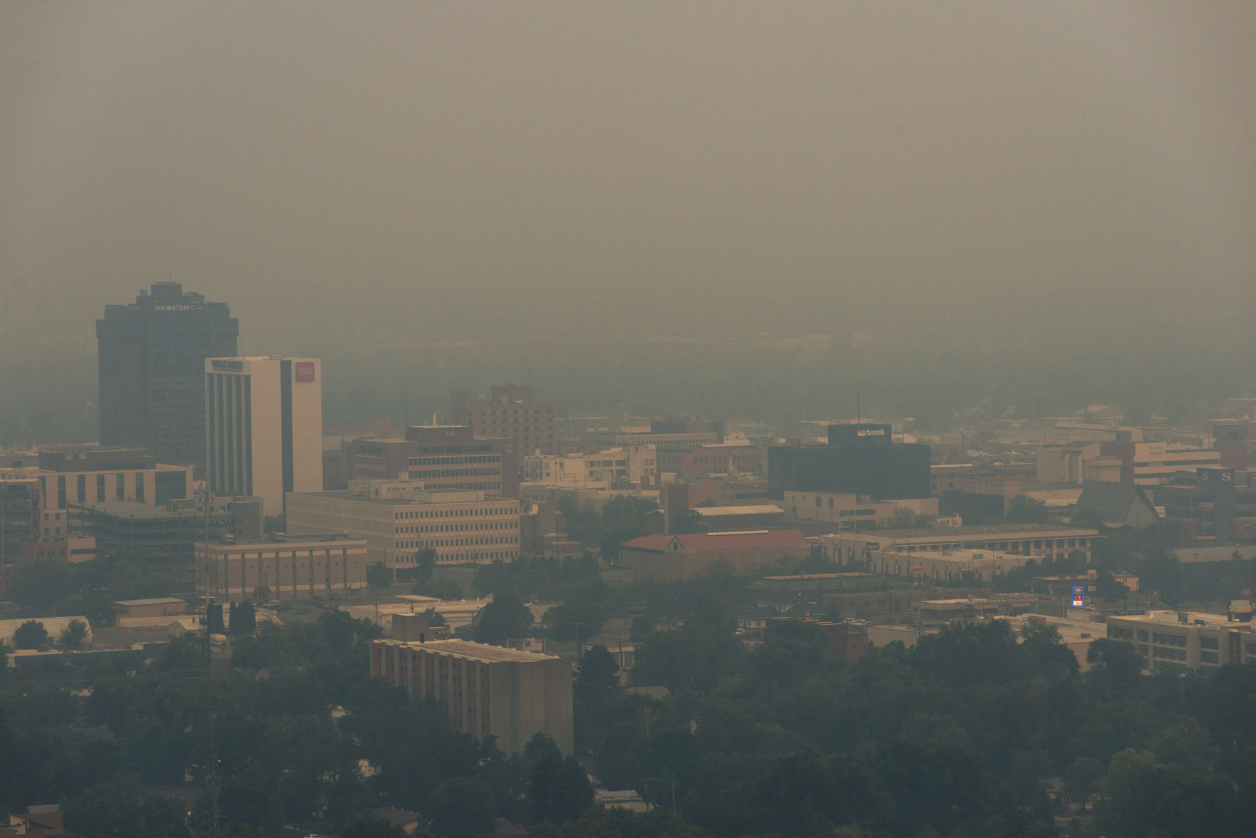 Smoke over Billings
